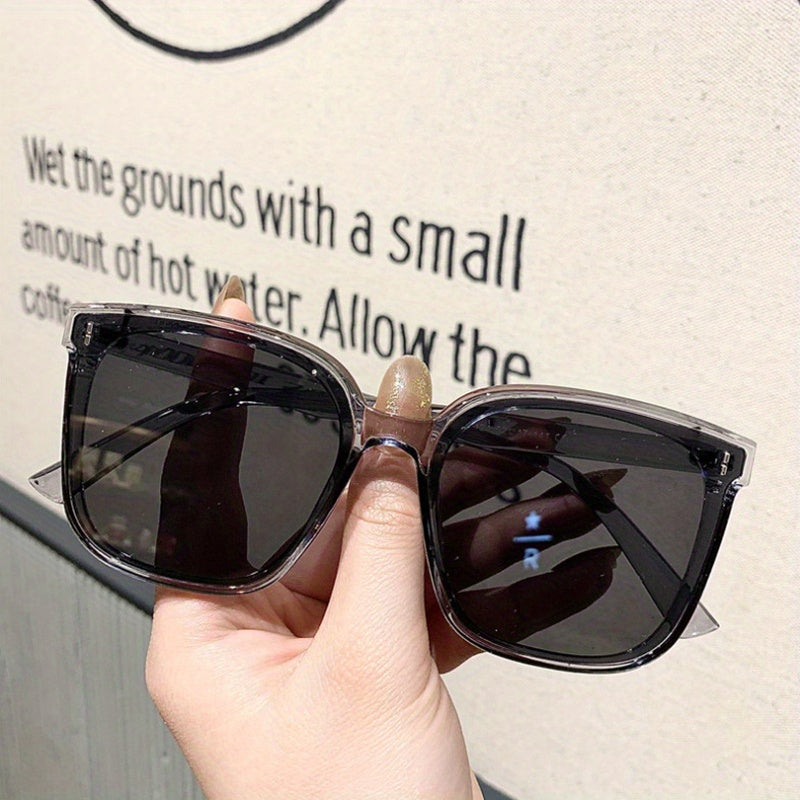 Polarized Square Fashion For Women Men Jelly Frame Sun Shades Glasses For Driving Beach Travel fashion glasses