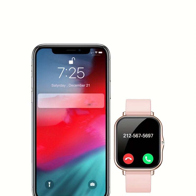 Unisex Smartwatch, Multiple Sports Modes, Compatible with iPhone and Android Systems, Best Gift Choice