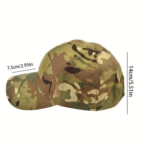 1-Pack Full-Cloth Outdoor Baseball Cap, Unisex Sports Snapback Hat, Suitable for Various Outdoor Activities, Moisture-Wicking and Quick-Drying Breathable