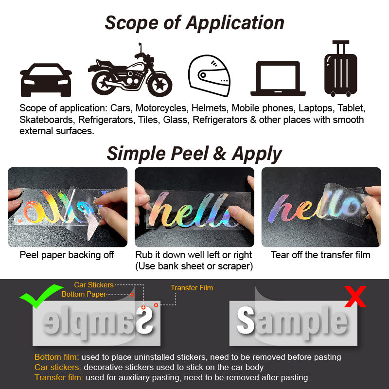 Car Sticker, Creative Scratch Stripe Claw Marks Car Stickers Vinyl Decal Car Styling Decoration Accessories