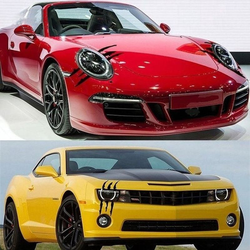 Car Sticker, Creative Scratch Stripe Claw Marks Car Stickers Vinyl Decal Car Styling Decoration Accessories