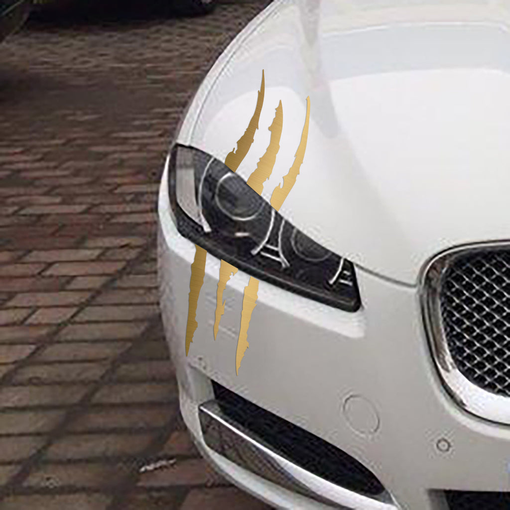 Car Sticker, Creative Scratch Stripe Claw Marks Car Stickers Vinyl Decal Car Styling Decoration Accessories