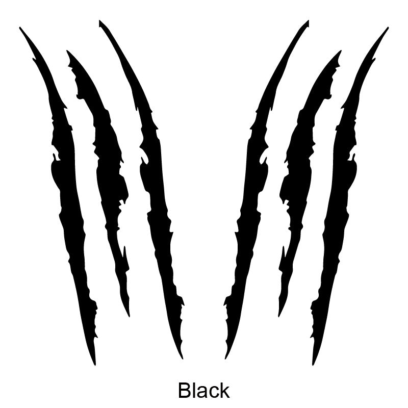 Car Sticker, Creative Scratch Stripe Claw Marks Car Stickers Vinyl Decal Car Styling Decoration Accessories
