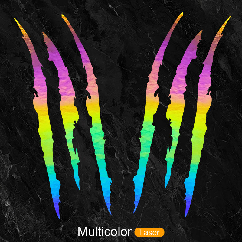 Car Sticker, Creative Scratch Stripe Claw Marks Car Stickers Vinyl Decal Car Styling Decoration Accessories