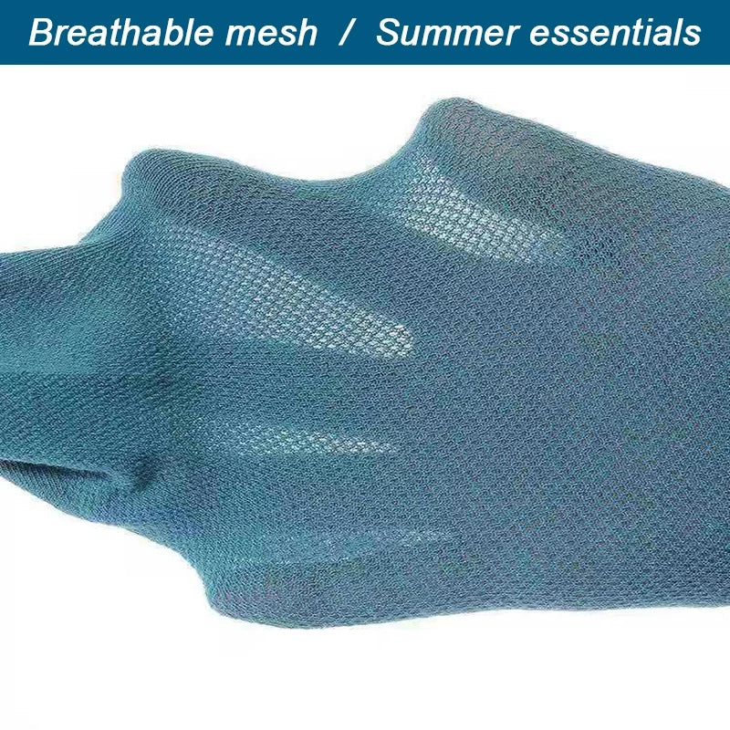 5Pairs High Quality Ankle Socks Breathable Sports Socks Mesh Casual Athletic Summer Thin Cut Short Sokken