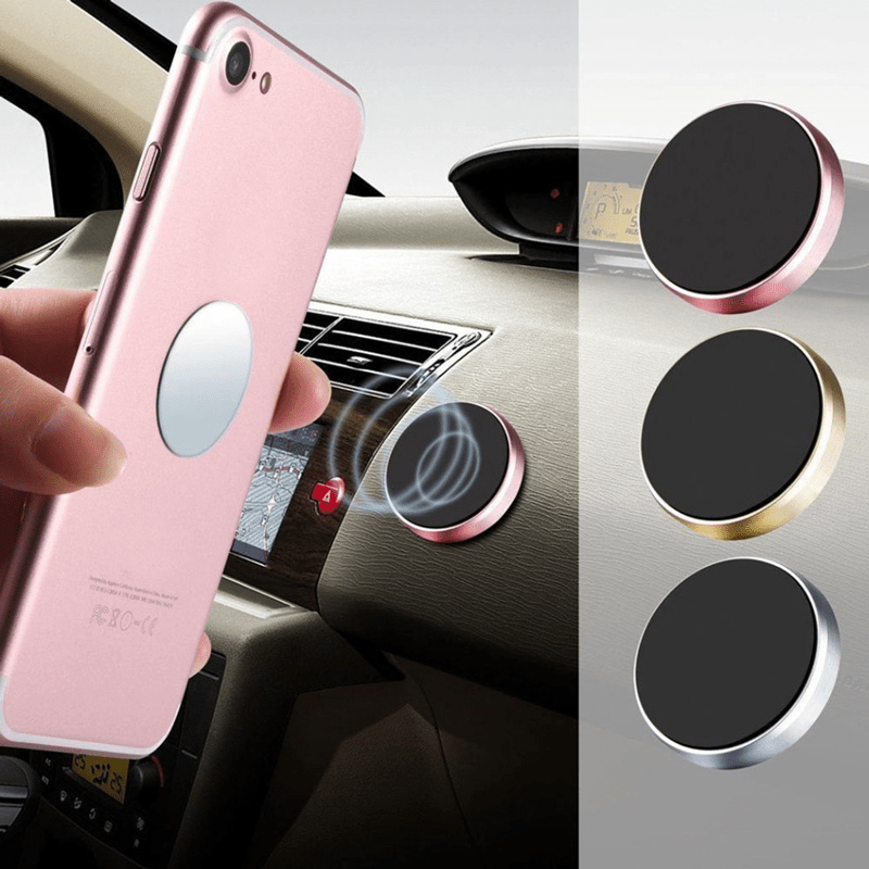 Magnetic Phone Car Holder Universal Magnetic Mount Bracket Stick On Car Dashboard Wall For IPhone/Samsung/Xiaomi