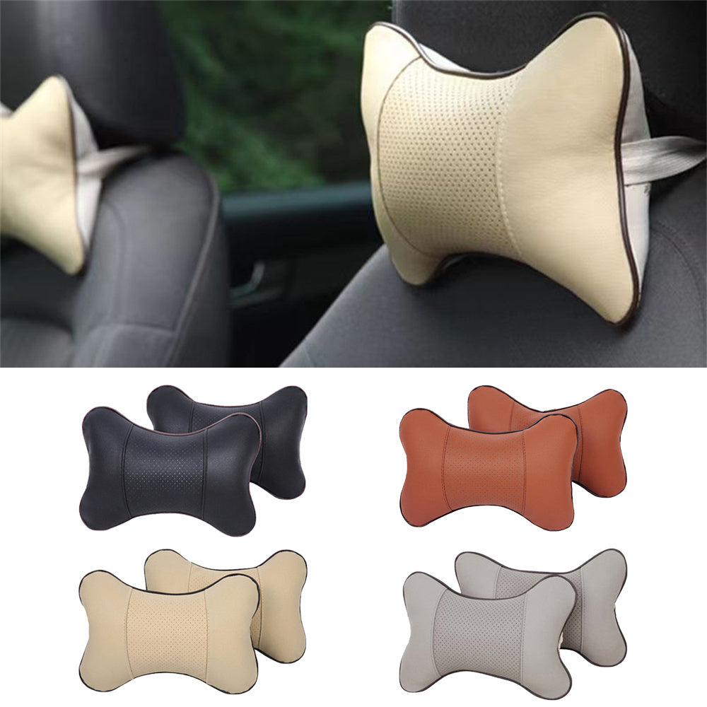 Car Seat Neck Pillow Breathable Auto Head Neck Rest Cushion, Neck Support Cervical Headrest Soft Car Pillow