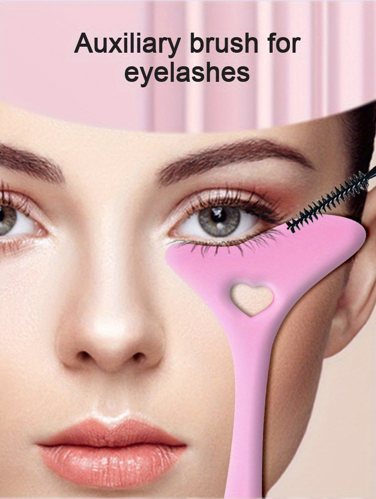 Pochoir en silicone pour eye-liner (1 pièce), outil de maquillage pour dessiner des traits précis, gabarit réutilisable, moule à eye-liner pour application rapide, accessoires de salle de bain