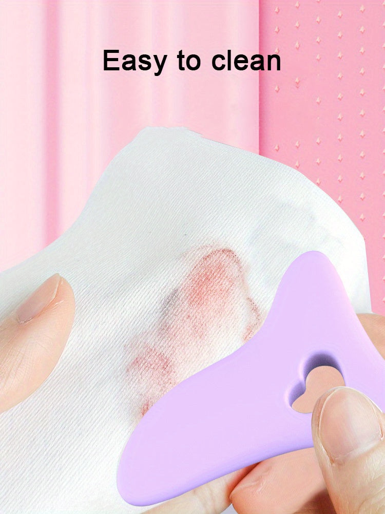 Pochoir en silicone pour eye-liner (1 pièce), outil de maquillage pour dessiner des traits précis, gabarit réutilisable, moule à eye-liner pour application rapide, accessoires de salle de bain