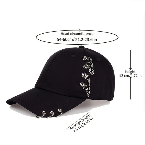 Casquette unisexe tendance inspirée de la K-pop (1 pièce), Chapeaux tendance