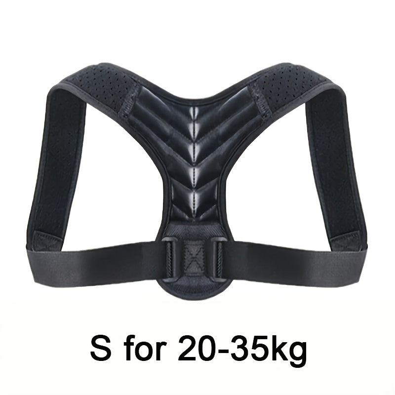 Universal Back Support Brace for Improved Posture, Adjustable Body Shaping Belt for Men And Women, Breathable And Professional Quality