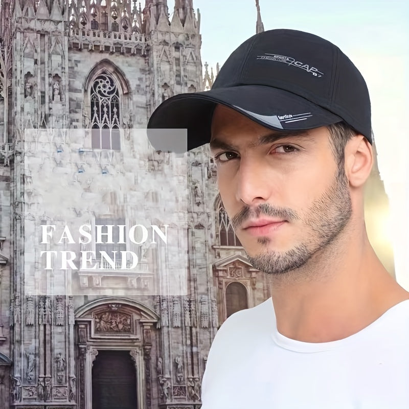 Men's Sports Sunscreen Baseball Cap Letter Print Outdoor Sun Visor Hat