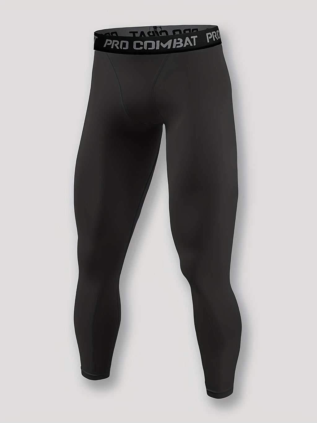 Unisex Letter Print Compression Sports Leggings, Quick Dry And Breathable Pants Ideal For Running Yoga And Outdoors Sports Wear