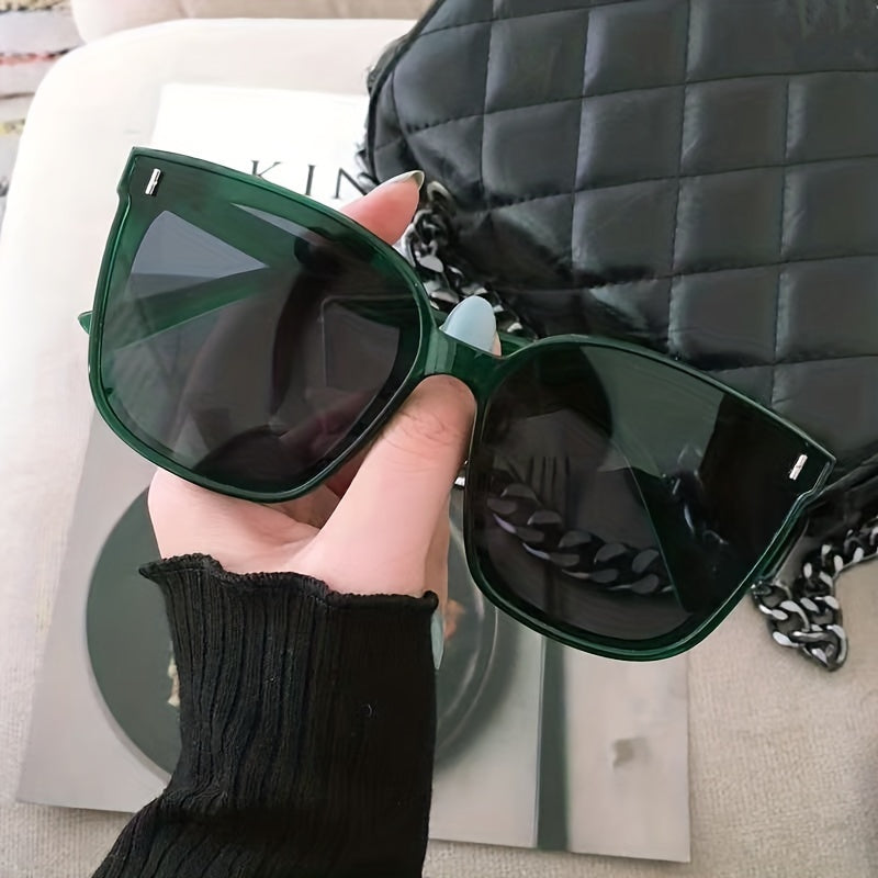 Polarized Square Fashion For Women Men Jelly Frame Sun Shades Glasses For Driving Beach Travel fashion glasses