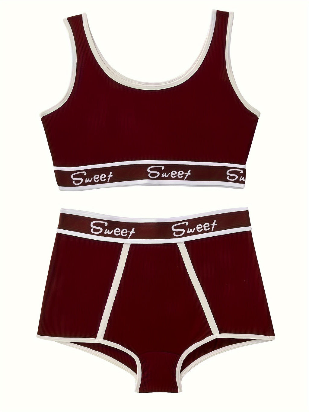 Ensemble soutien-gorge et culotte dos nu respirant, sans coutures, style européen et américain - Maintien élevé, mélange de viscose et d'élasthanne, tissu tricoté opaque, coupe épaules dénudées.