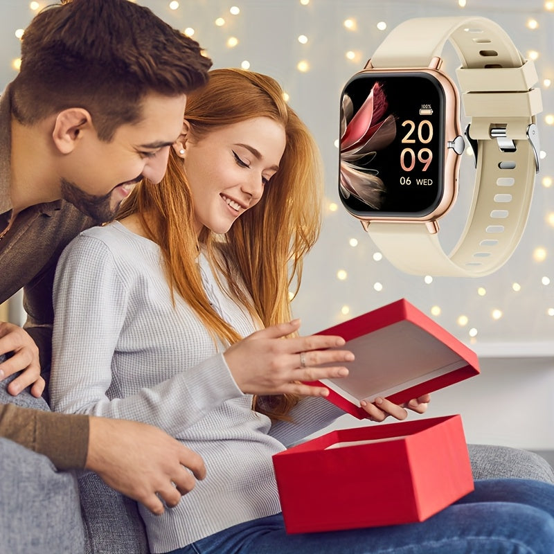 Unisex Smartwatch, Multiple Sports Modes, Compatible with iPhone and Android Systems, Best Gift Choice