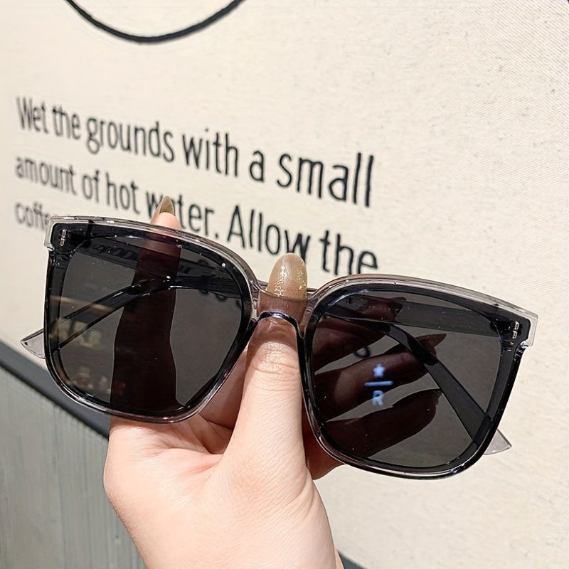 Polarized Square Fashion For Women Men Jelly Frame Sun Shades Glasses For Driving Beach Travel fashion glasses