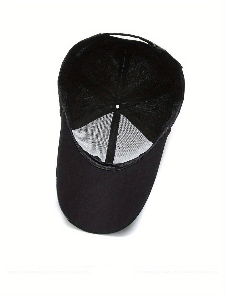 Men's Sports Sunscreen Baseball Cap Letter Print Outdoor Sun Visor Hat