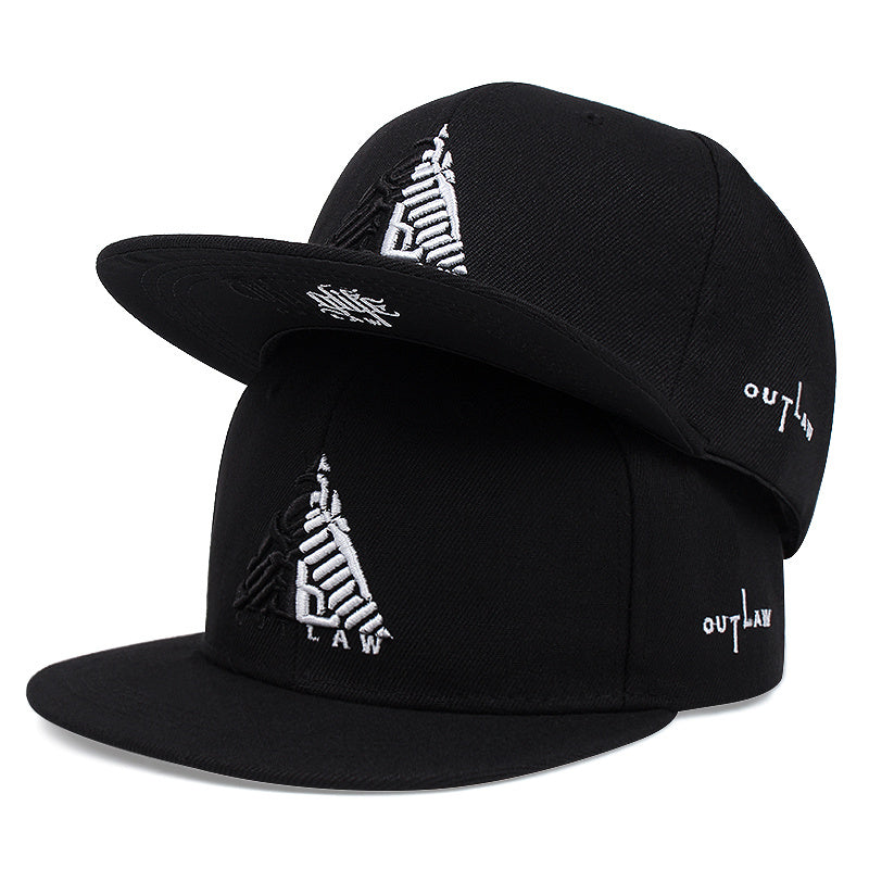 1pc Triangular Thug Men's Hip Hop Style Baseball Cap