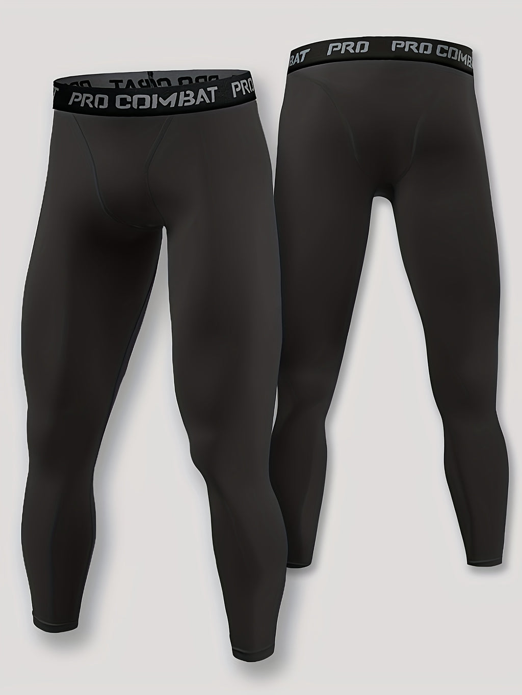 Unisex Letter Print Compression Sports Leggings, Quick Dry And Breathable Pants Ideal For Running Yoga And Outdoors Sports Wear