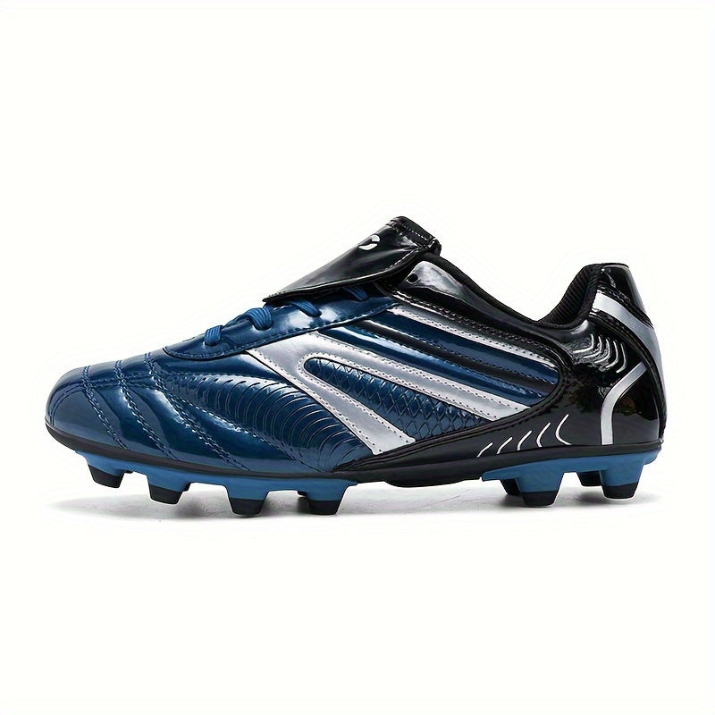 Chaussures de football pour hommes - Chaussures de football basses AG - Chaussures d'entraînement durables, antidérapantes et confortables pour la compétition en extérieur - Toutes saisons