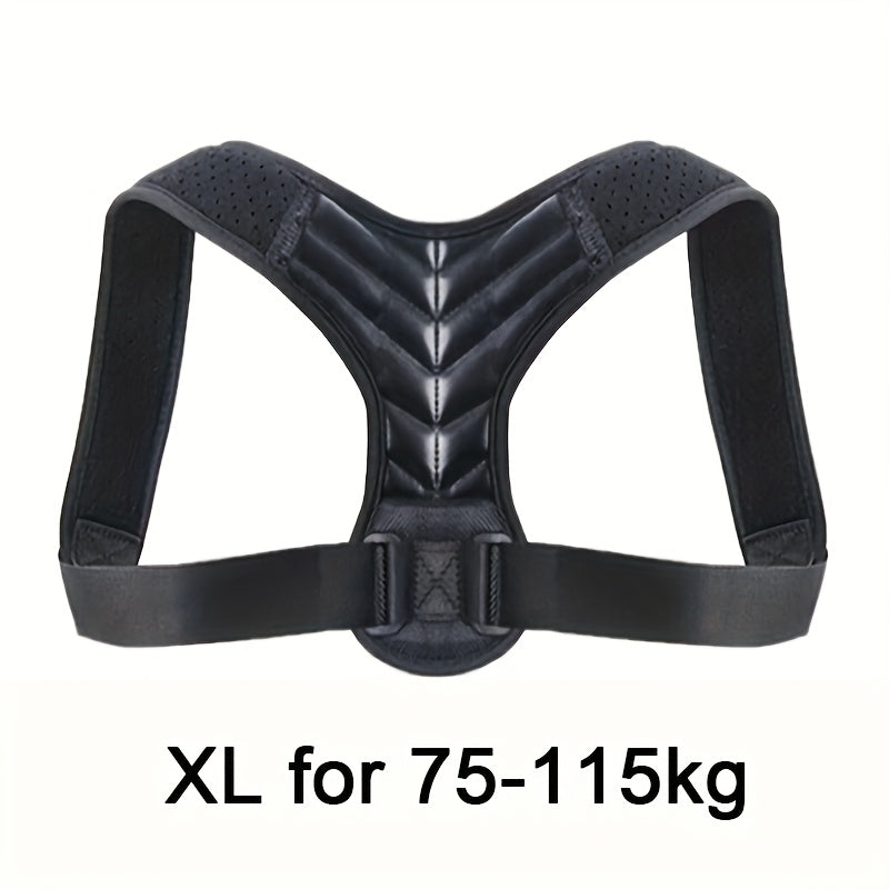Universal Back Support Brace for Improved Posture, Adjustable Body Shaping Belt for Men And Women, Breathable And Professional Quality