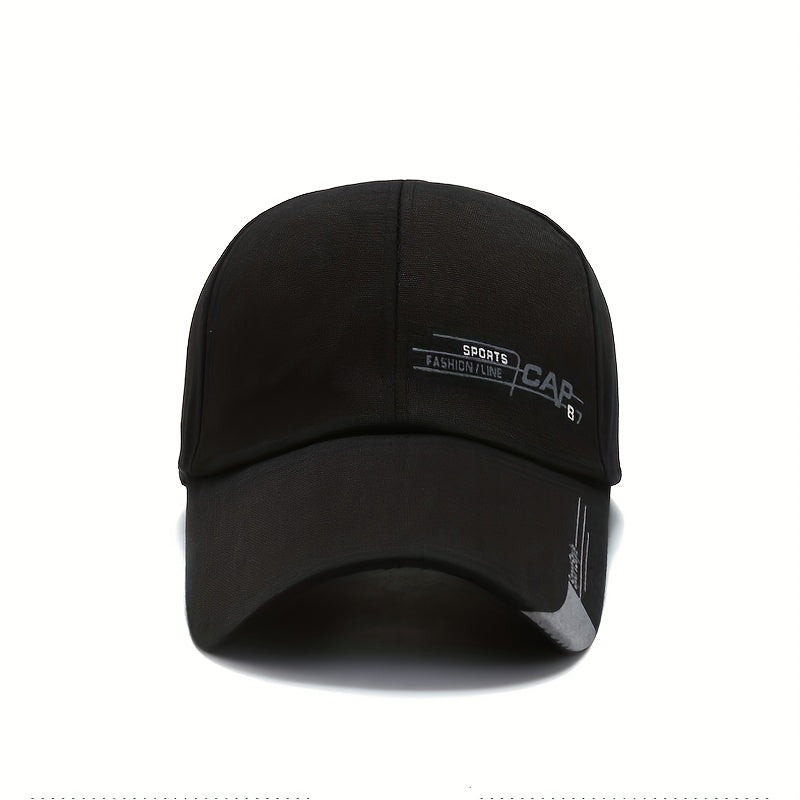 Men's Sports Sunscreen Baseball Cap Letter Print Outdoor Sun Visor Hat
