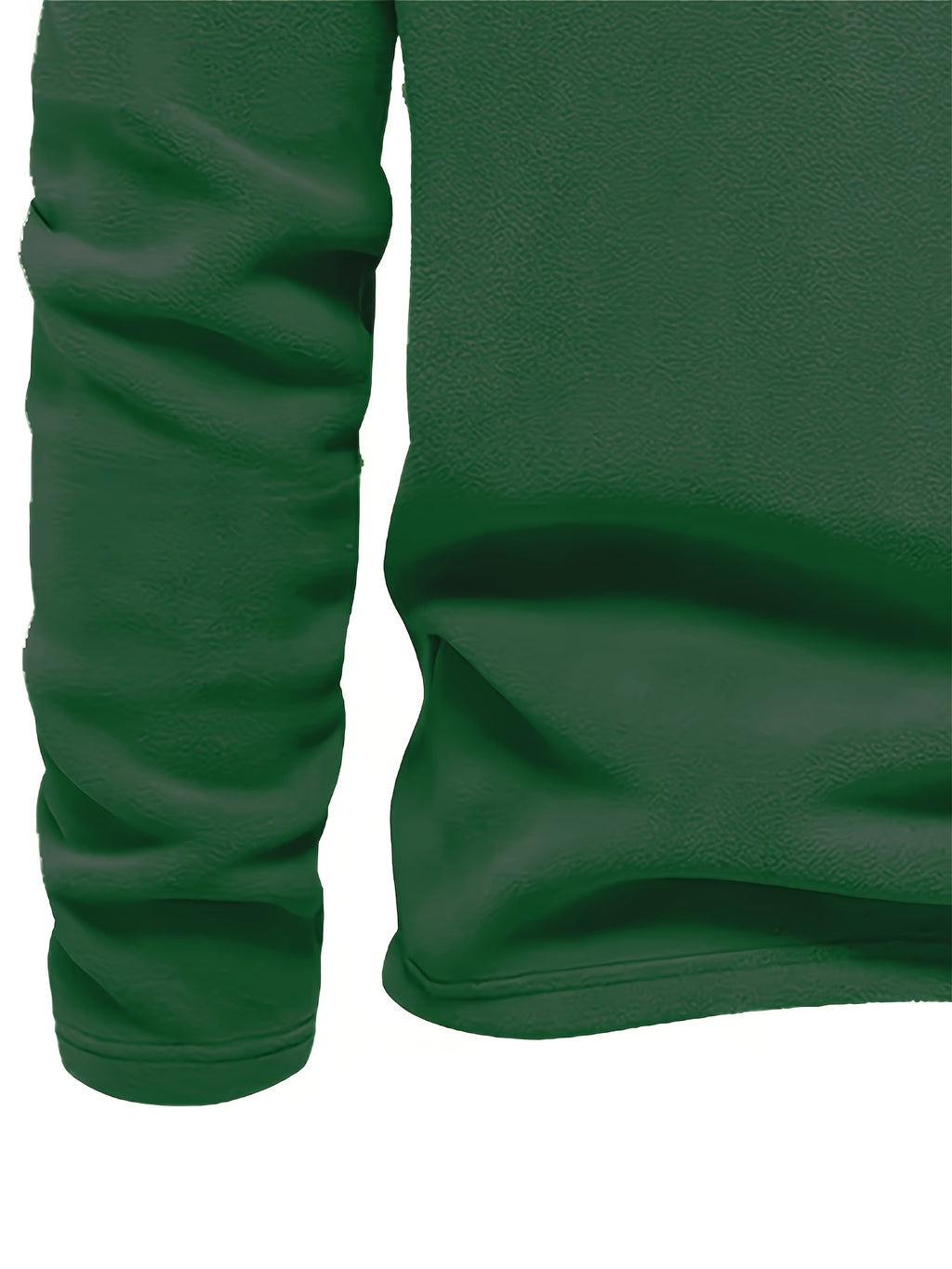 Men's Thermal Half-Zip Sweater Jacket with Round Neck & Collar - Winter Warm Full-Zip-like Zipper (Half-Zip) Closure, Machine Washable Casual Coat for Office & Outdoor, Dark Blue/Burgundy Label-Compatible (No Bulk Layering Ne