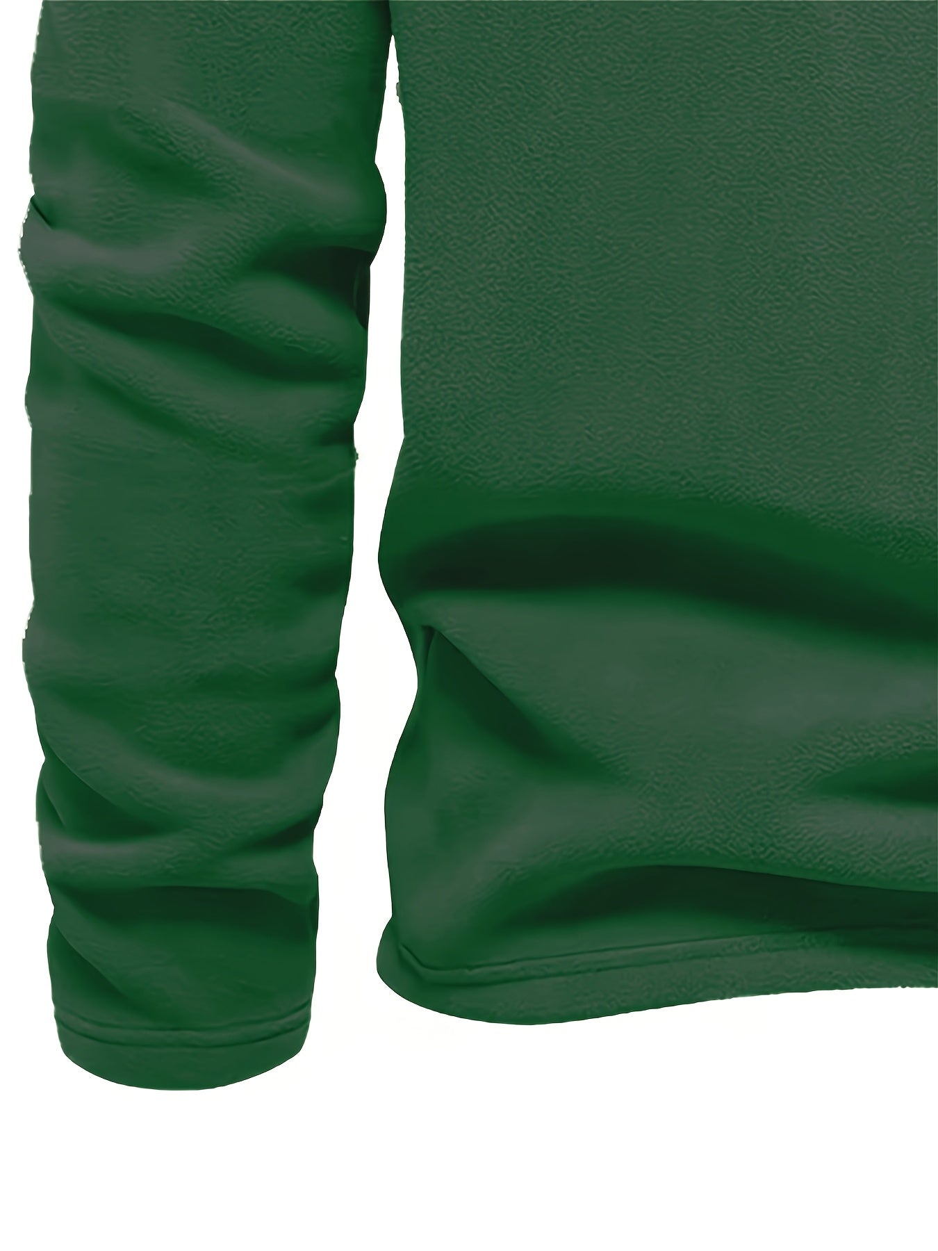 Men's Thermal Half-Zip Sweater Jacket with Round Neck & Collar - Winter Warm Full-Zip-like Zipper (Half-Zip) Closure, Machine Washable Casual Coat for Office & Outdoor, Dark Blue/Burgundy Label-Compatible (No Bulk Layering Ne