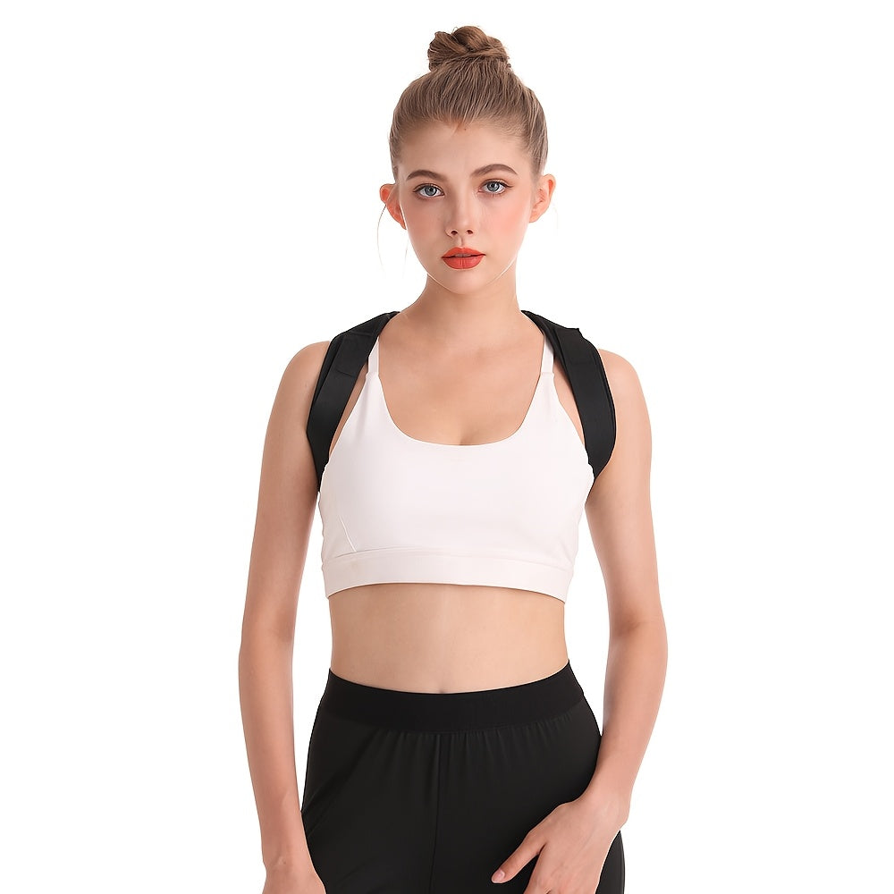 Universal Back Support Brace for Improved Posture, Adjustable Body Shaping Belt for Men And Women, Breathable And Professional Quality