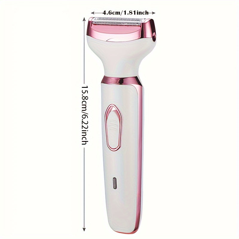 4in 1 Women's Electric Hair Remover/Women's Multi-Function Electric Hair Remover Set/Women's Bikini Trimmer/USB Rechargeable/Hair Remover for Eyebrows, Nose, Face, Legs, / Portable, Gentle, Women's Gift, Mother's Day Gift
