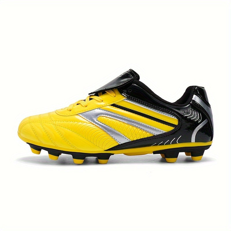 Chaussures de football pour hommes - Chaussures de football basses AG - Chaussures d'entraînement durables, antidérapantes et confortables pour la compétition en extérieur - Toutes saisons