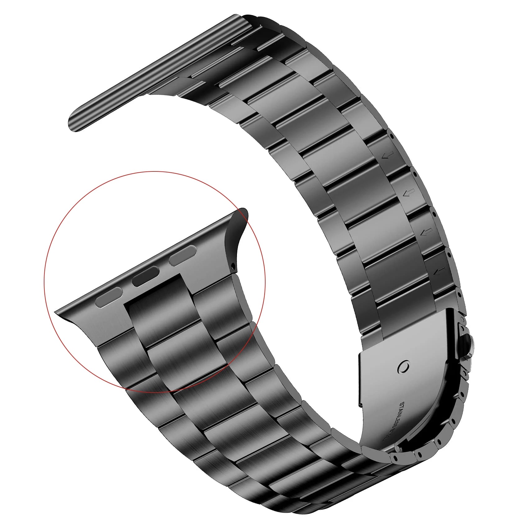 Steel Strap for Apple Watch Ultra Band 49mm 45mm  44mm 42mm 38mm 40mm 41mm Metal Sports Bracelet IWatch Series 8 7 6 Se 5 4 3