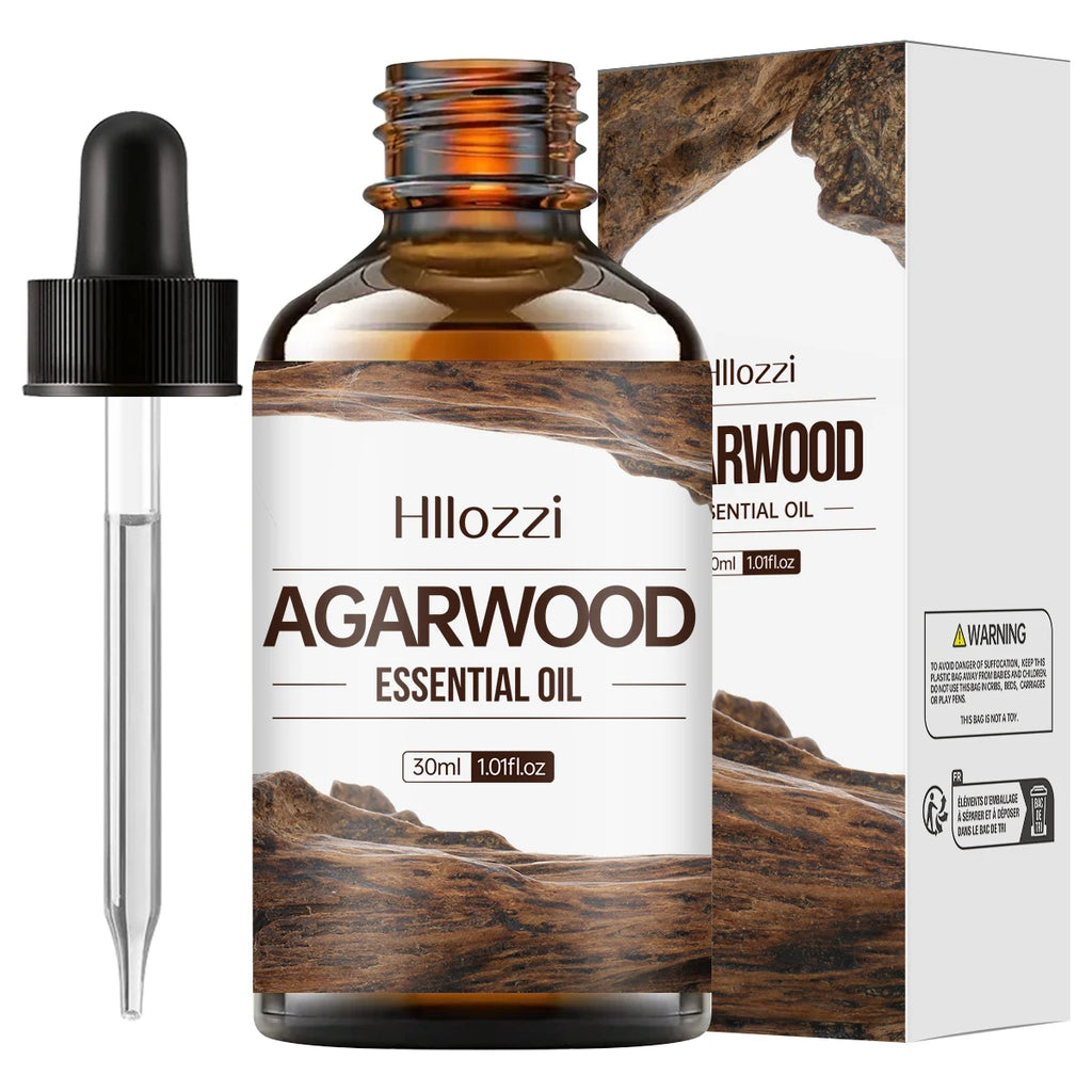 30ml agarwood essential oil pure essential oil rich in flavor aromatherapy massage humidifier car DIY