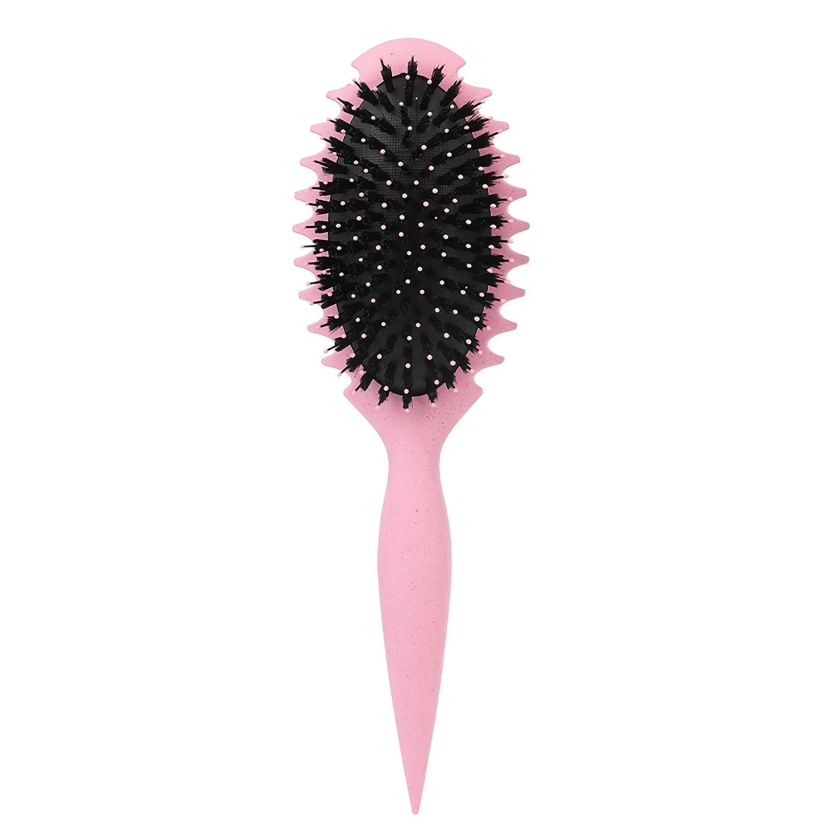 1pc Candy Comb Wet Curly Hair Brush Defining Curl Hair Brush Soft Bristles with Prongs Shaping Salon Styling Tools for Women