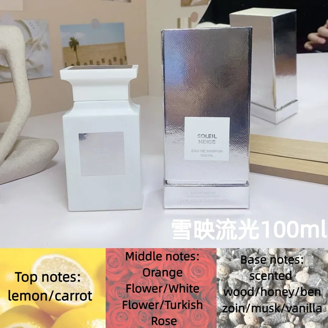 Eau de parfum 100 ml de marque originale pour femme et homme, aux notes boisées, de rose et de cerise, florales, longue tenue.