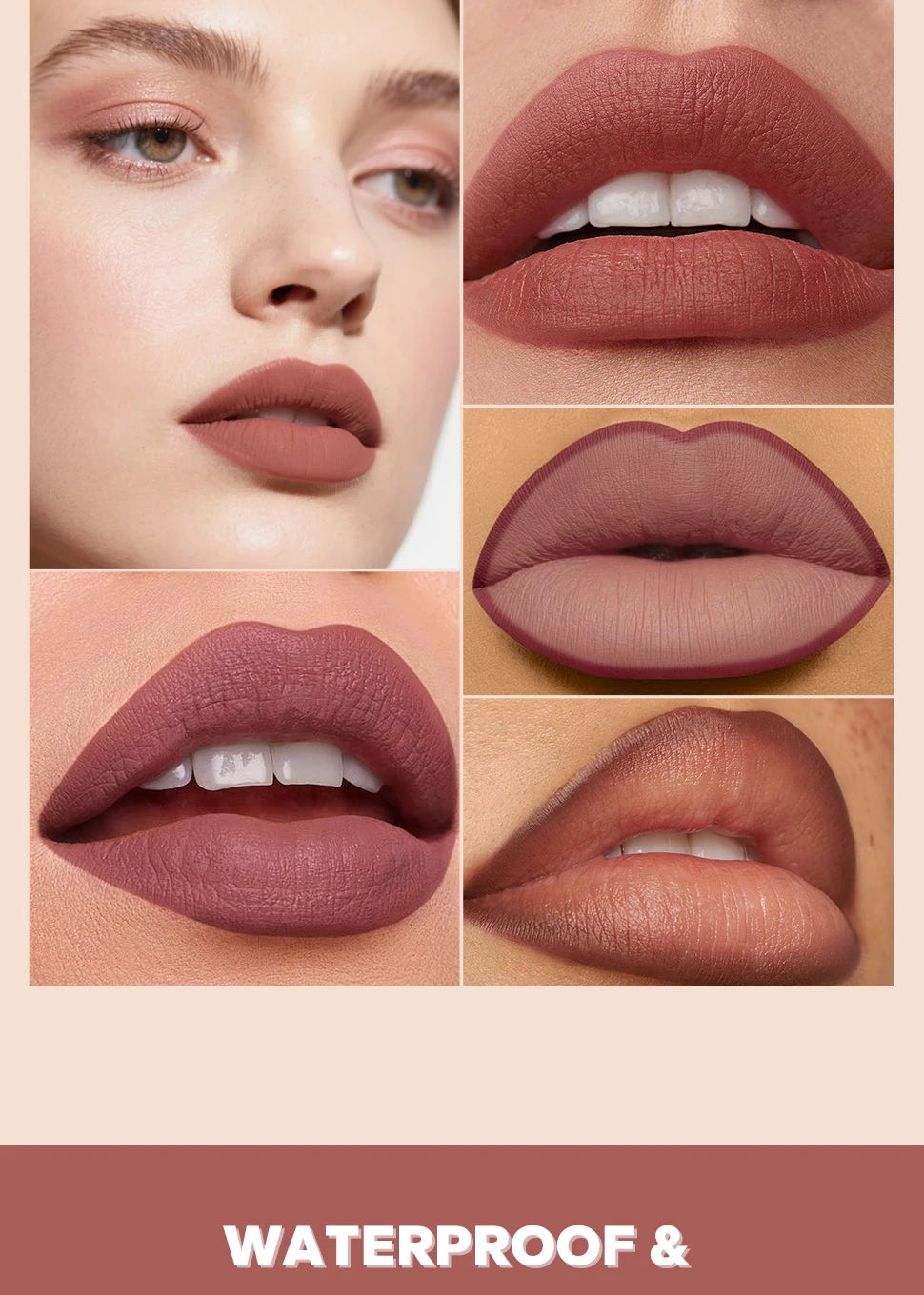 12pcs/set Matte Silky Lip Liner Set, Long-Lasting, Waterproof, Multifunctional Makeup Pencil, Daily Natural Makeup, Gift Giving