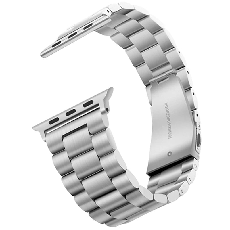 Steel Strap for Apple Watch Ultra Band 49mm 45mm  44mm 42mm 38mm 40mm 41mm Metal Sports Bracelet IWatch Series 8 7 6 Se 5 4 3