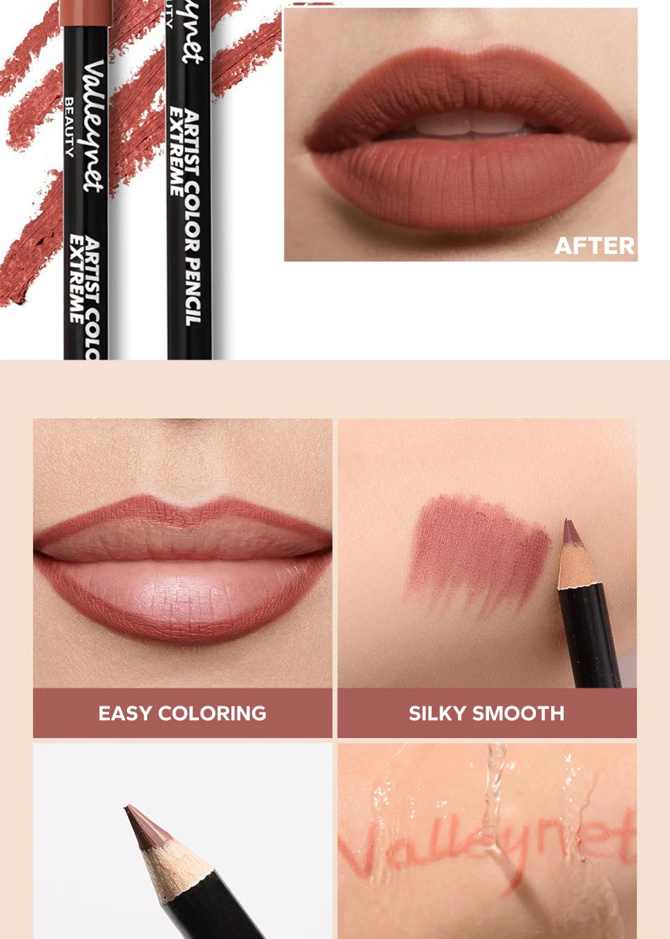 12pcs/set Matte Silky Lip Liner Set, Long-Lasting, Waterproof, Multifunctional Makeup Pencil, Daily Natural Makeup, Gift Giving