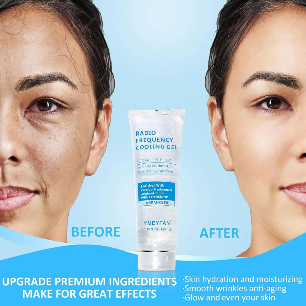 3PCS/9PCS/Set Cooling Gel for IPL Laser Hair Removal Ultrasound Gel Conductor Hyaluronic Acid Moisturizing Conductive Gel EMS RF