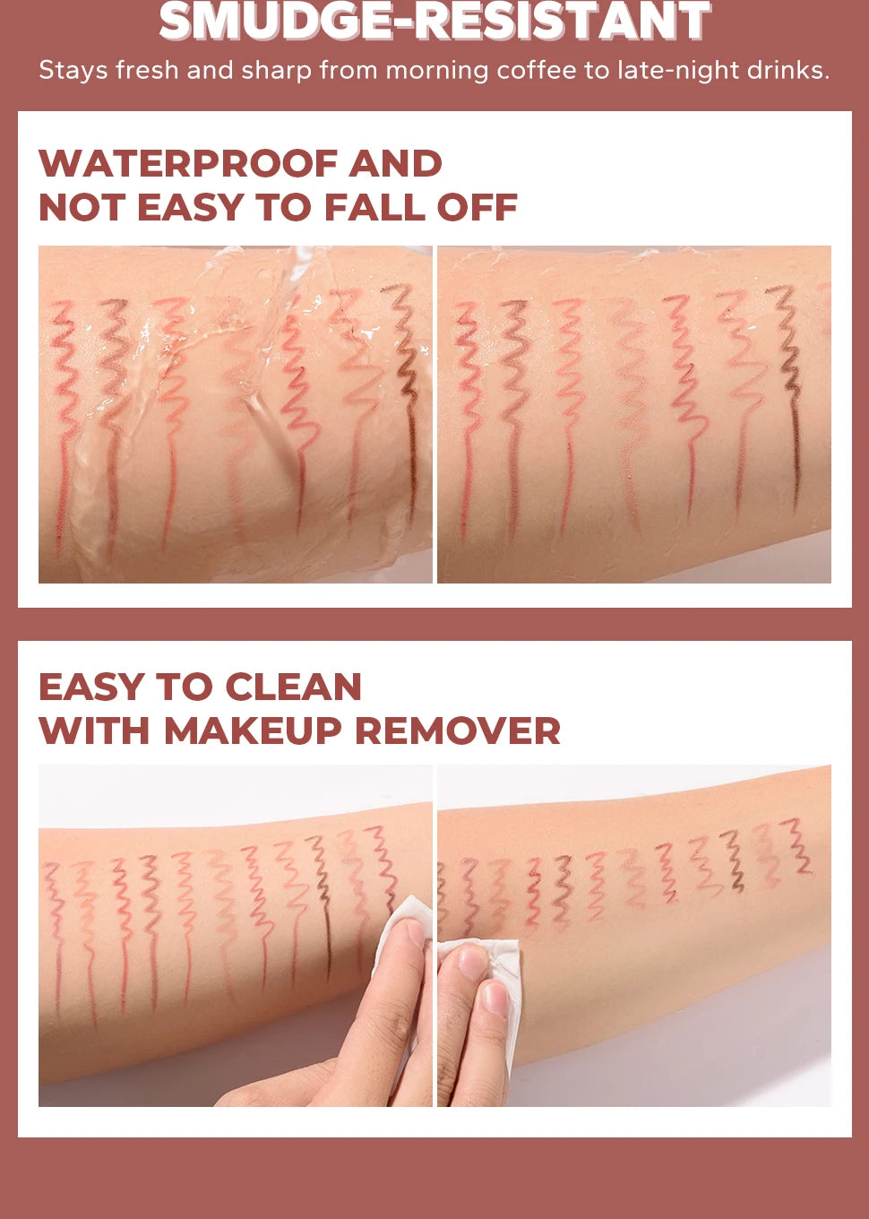 12pcs/set Matte Silky Lip Liner Set, Long-Lasting, Waterproof, Multifunctional Makeup Pencil, Daily Natural Makeup, Gift Giving