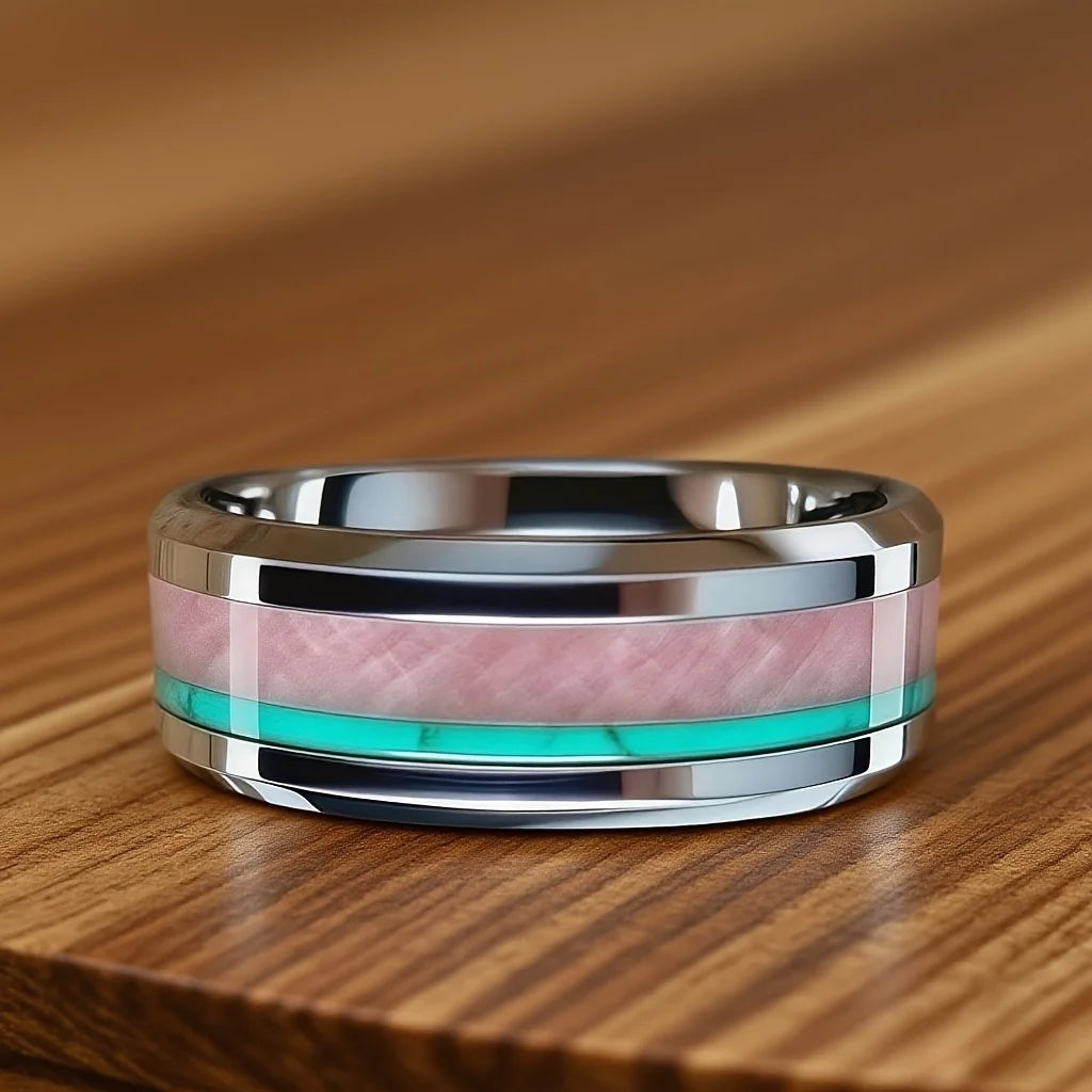 Accessoires pour hommes : Nouveautés Bagues Tendances Bijoux 2025 Bagues en acier inoxydable de qualité Cadeau pour votre copine Accessoires pour femmes