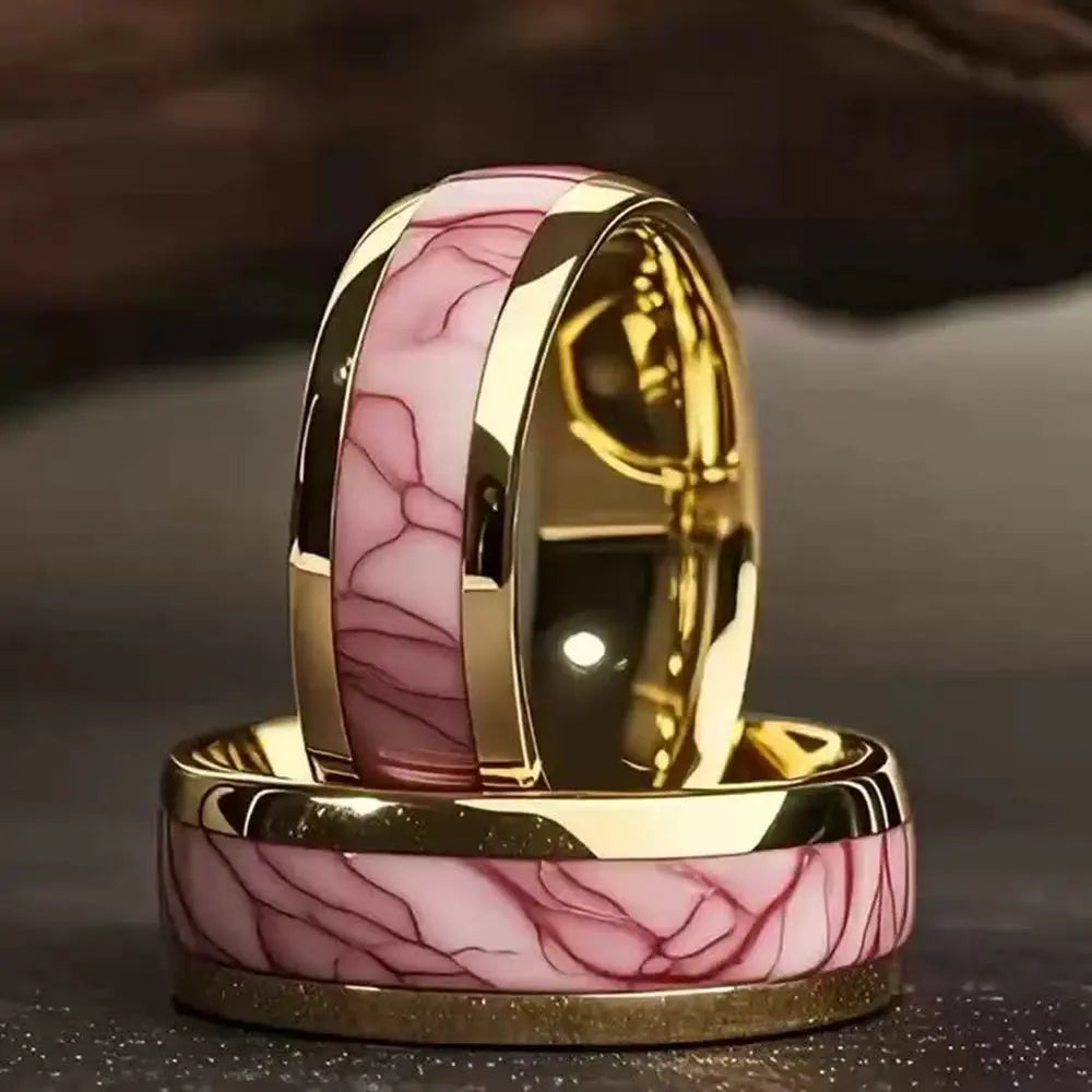 Accessoires pour hommes : Nouveautés Bagues Tendances Bijoux 2025 Bagues en acier inoxydable de qualité Cadeau pour votre copine Accessoires pour femmes