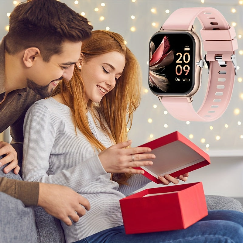 Unisex Smartwatch, Multiple Sports Modes, Compatible with iPhone and Android Systems, Best Gift Choice