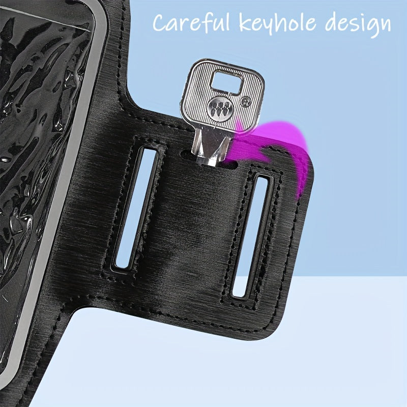 Brassard universel ajustable pour téléphone portable (1 pièce), sacoche de 16,51 cm pour vélo, course à pied, marche, randonnée et accessoires de plein air