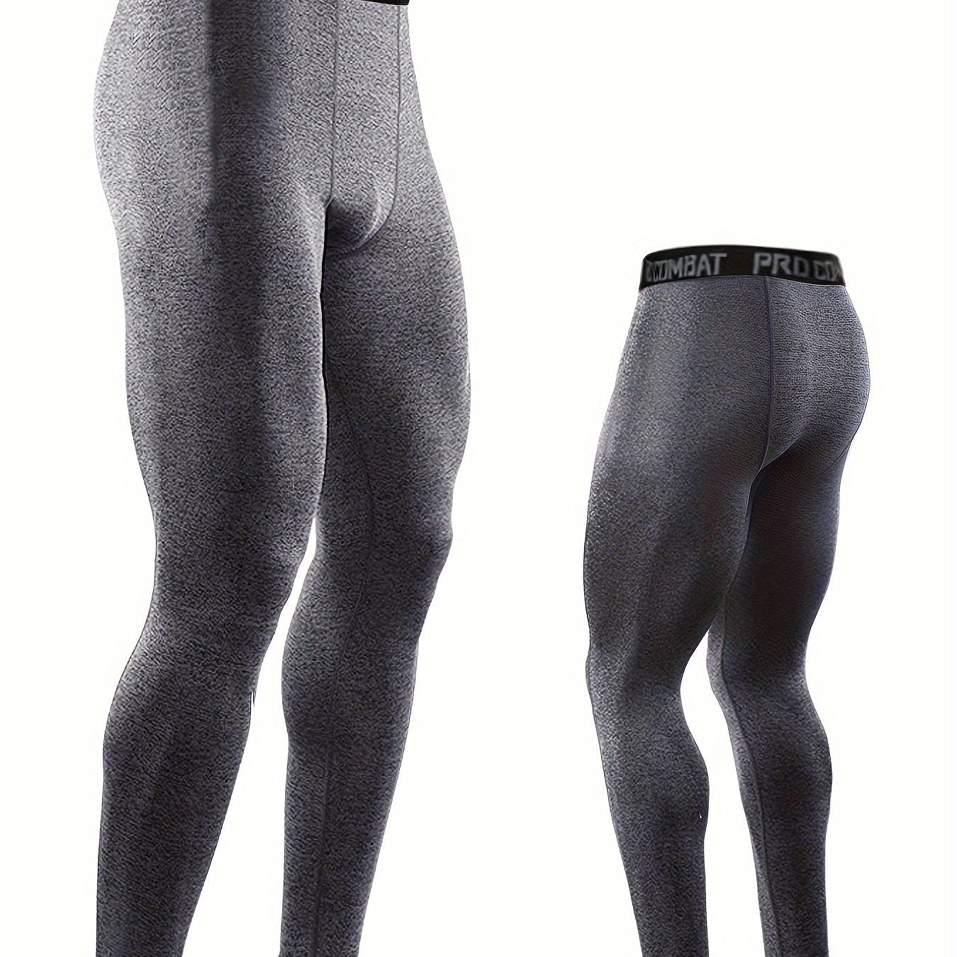 Unisex Letter Print Compression Sports Leggings, Quick Dry And Breathable Pants Ideal For Running Yoga And Outdoors Sports Wear