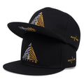 Casquette de baseball style hip-hop triangulaire pour homme (1 pièce)