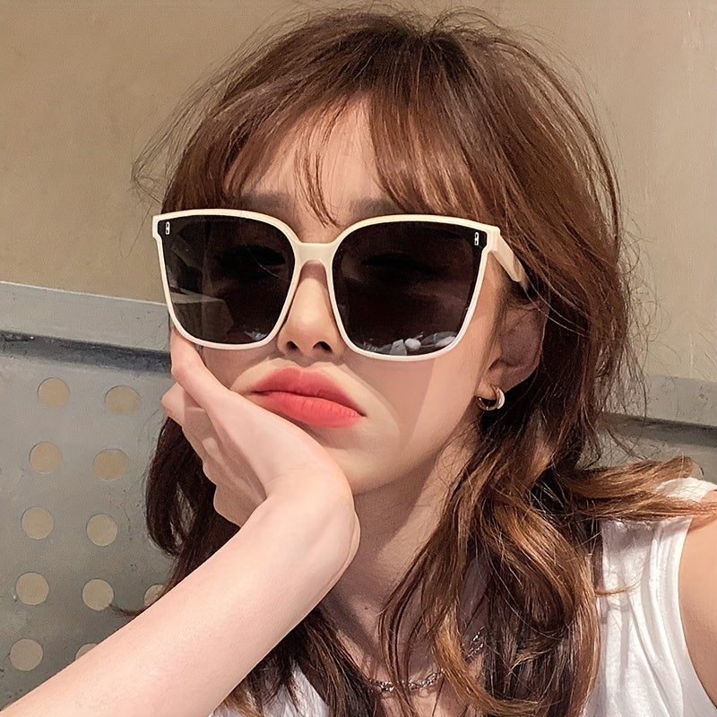 Polarized Square Fashion For Women Men Jelly Frame Sun Shades Glasses For Driving Beach Travel fashion glasses