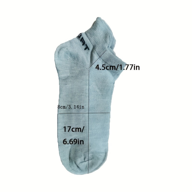5Pairs High Quality Ankle Socks Breathable Sports Socks Mesh Casual Athletic Summer Thin Cut Short Sokken