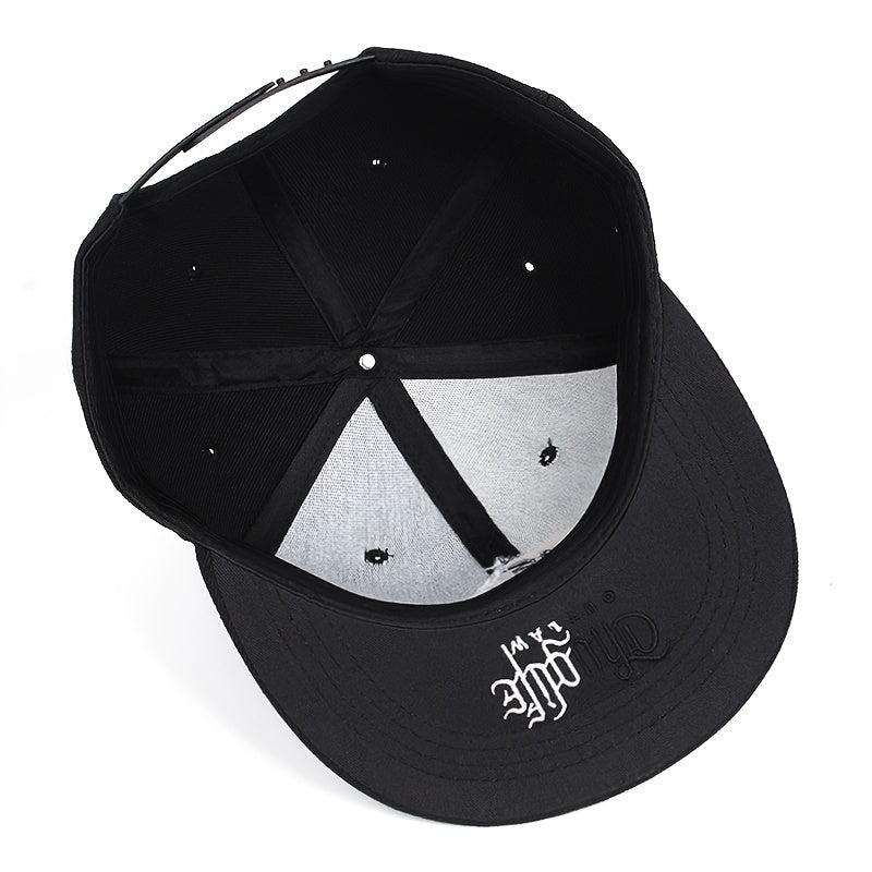 Casquette de baseball style hip-hop triangulaire pour homme (1 pièce)